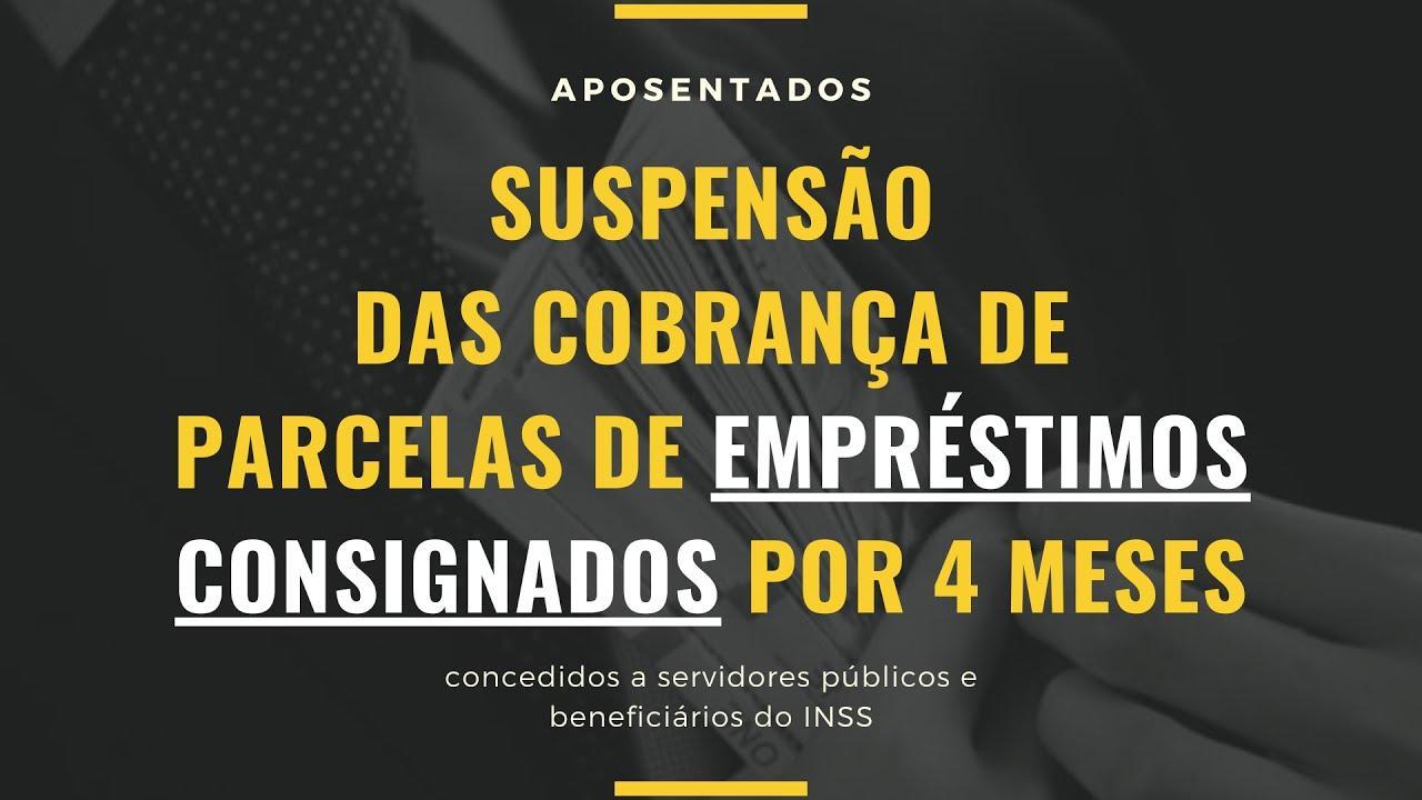 Justiça determina Suspenção de parcelas de consignado prevista em projetos do senado